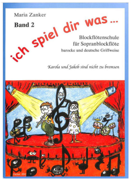 Blockflötenschlue f. Sopranblockflöte, Band 2, Maria Zanker