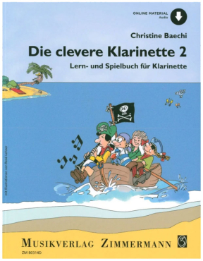 Die clevere Klarinette 2, inkl. Online Audio Material, Christine Baechi