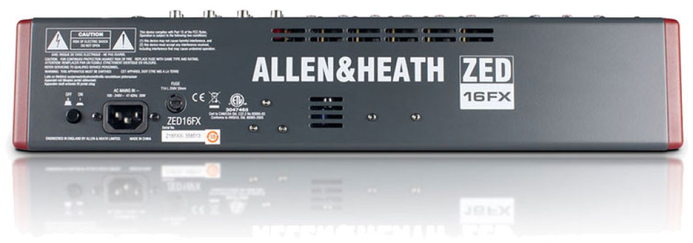 ALLEN & HEATH ZED16FX Mischpult