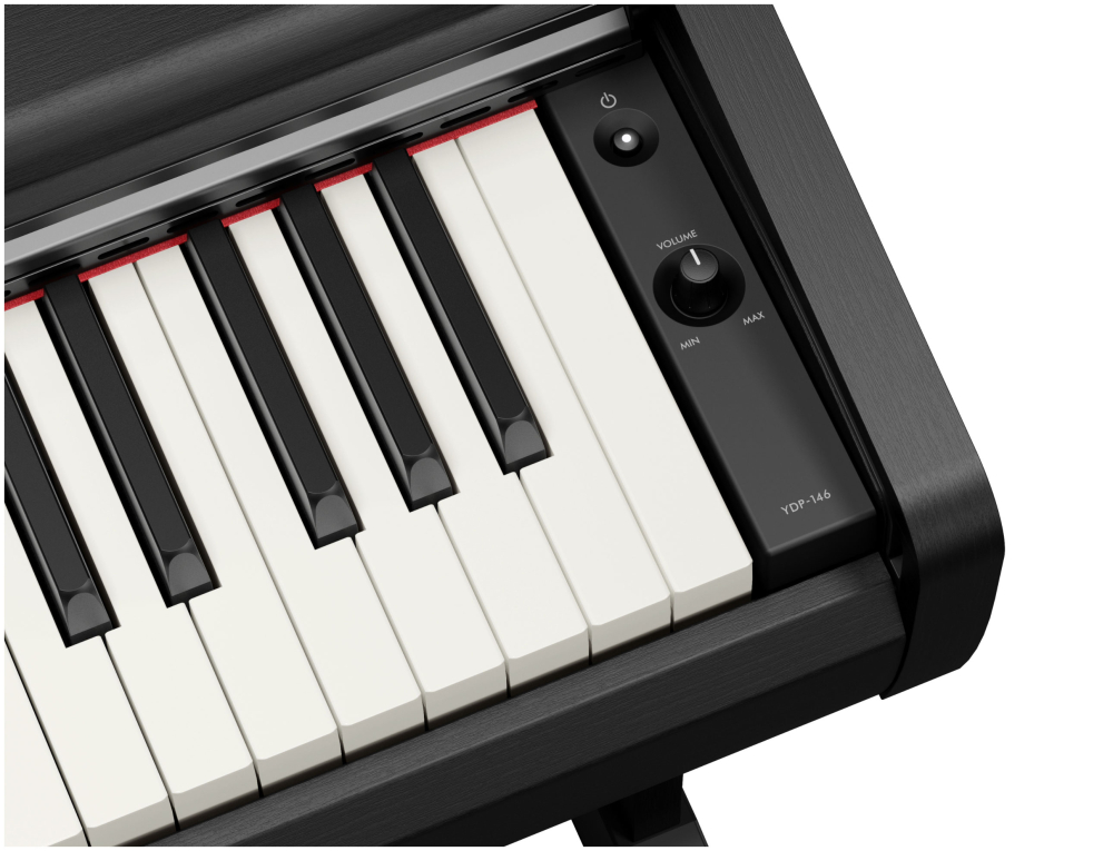 YAMAHA YDP-146B Digitalpiano Schwarz matt
