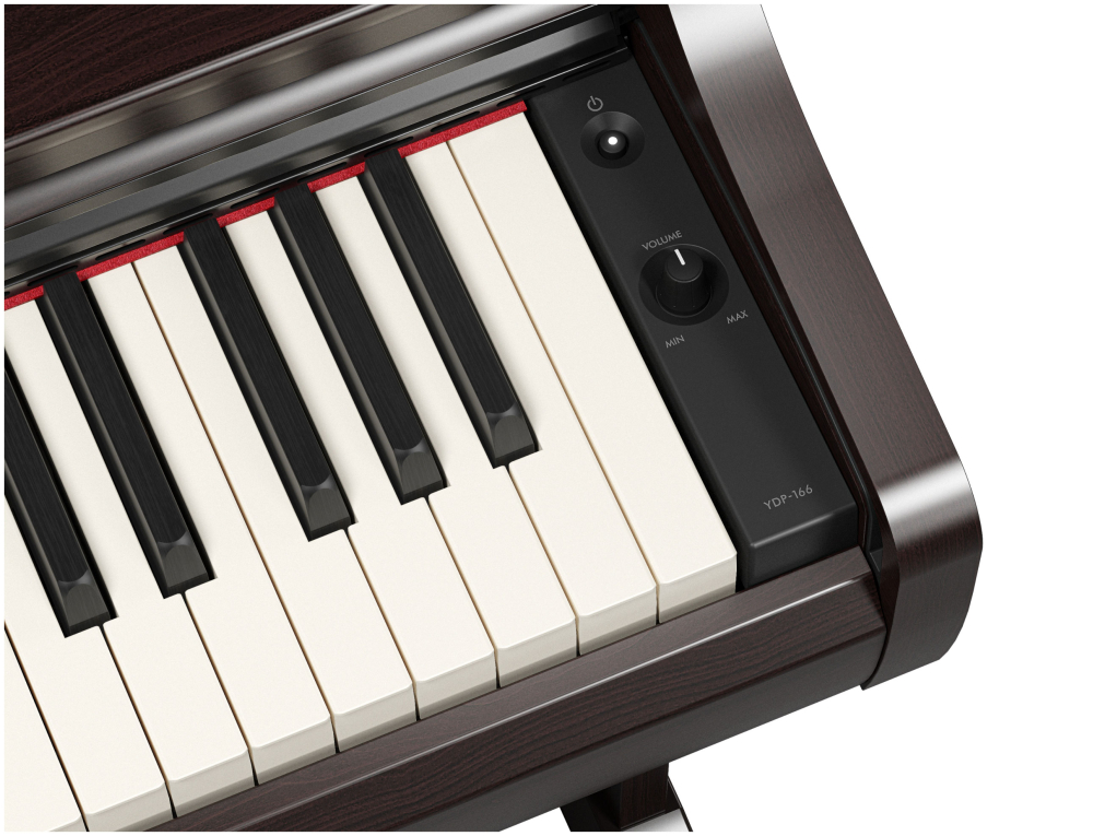 YAMAHA YDP-166R Digitalpiano Rosenholz