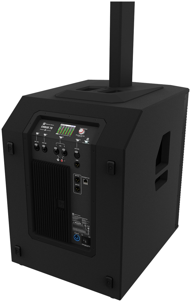 ELECTRO VOICE EVOLVE 70 Aktives Säulenlautsprecher System, schwarz
