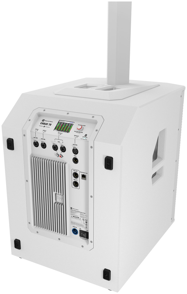 ELECTRO VOICE EVOLVE 70 Aktives Säulenlautsprecher System, weiß