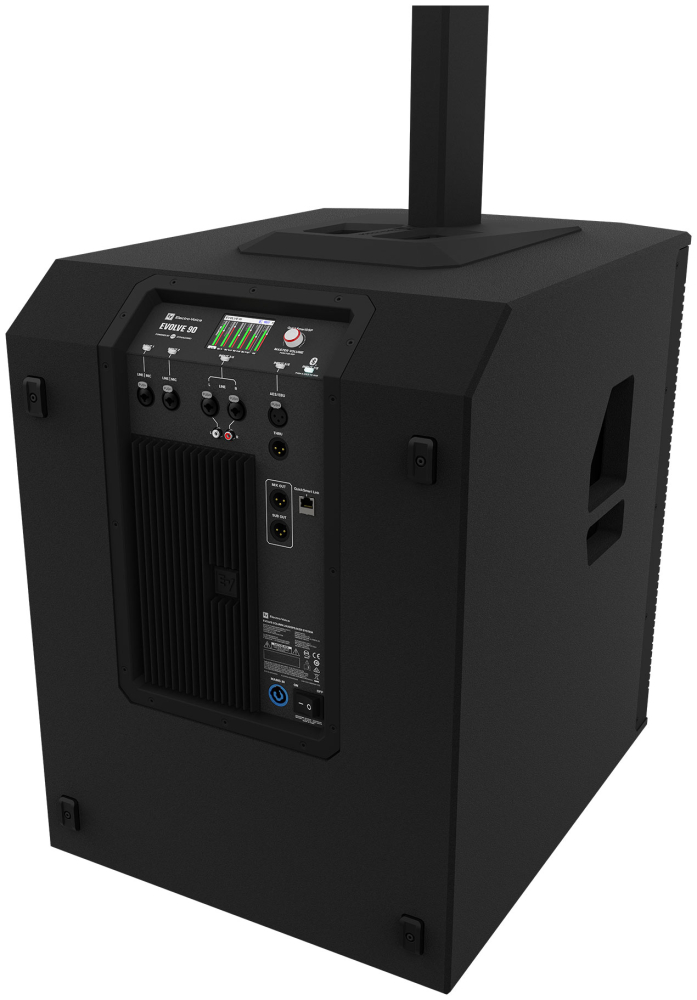 ELECTRO VOICE EVOLVE 90 Aktives Säulenlautsprecher System, schwarz