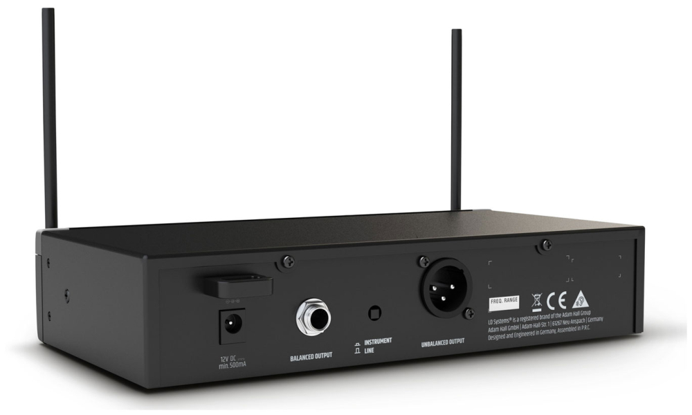 LD SYSTEMS U305BPG Funksystem mit Bodypack und Gitarren Kabel - 584 - 608 MHz