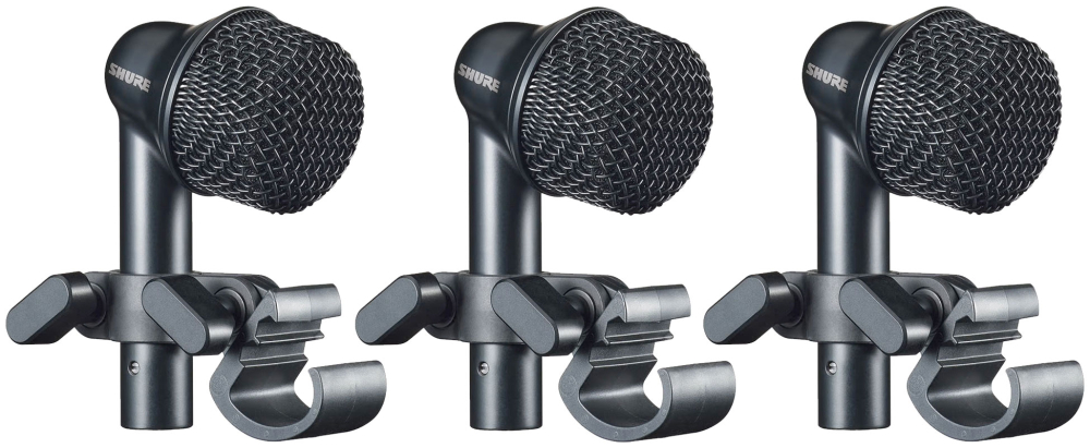 SHURE Nexadyne 6 Tom/Snare Mikrofon 3-Pack