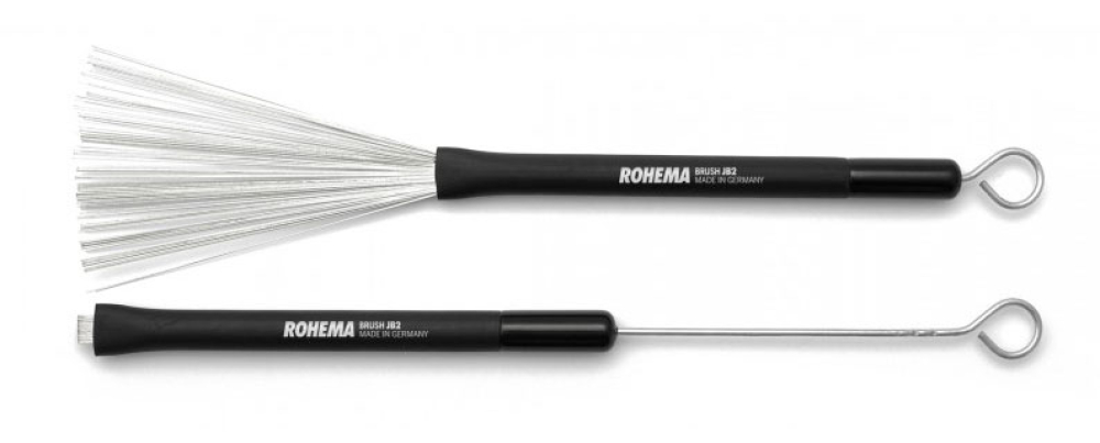 ROHEMA JB2 Jazzbesen, Gummigriff