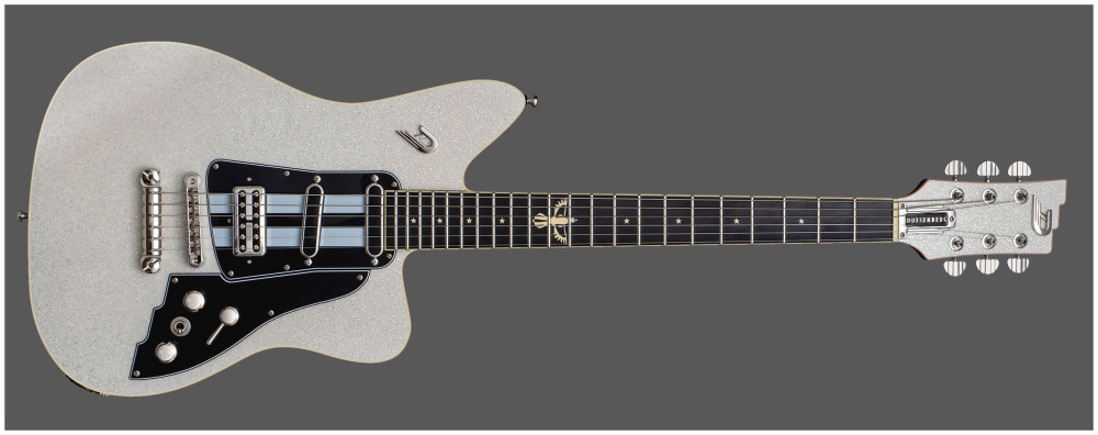 DUESENBERG Alliance Dave Baksh, White Sparkle, inkl. Koffer - B-Ware