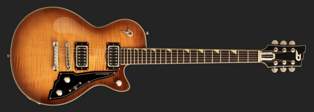 DUESENBERG Fantom S, Tobacco Sunburst, inkl. Koffer