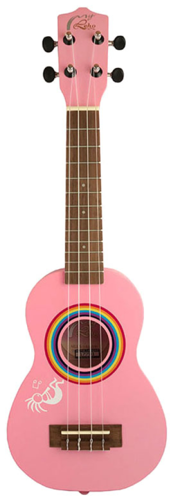 Mai Cocopelli Signature Ukulele Pink Passion inkl. Gigbag