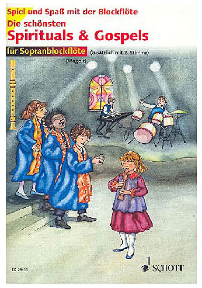 Die schönsten Spirituals und Gospels (sopr.), Hans / Marianne Magolt, inkl. CD