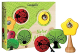 CAMPANILLA Percussion Set Gartenfreunde 3-teilig