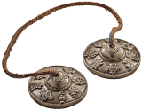SONIC ENERGY Tingsha 8 Glücks Symbole, Zimbel
