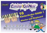 Einfacher geht nicht, 16 Kinderlieder Band 1 für das BWG Boomhackers Glockenspiel