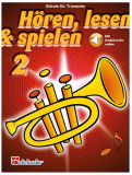 Hören, lesen & spielen, Band 2, Schule für Trompete, inkl. Online Audio Material