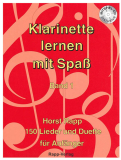 Klarinette lernen mit Spaß, Band 1, Horst Rapp, inkl. CD